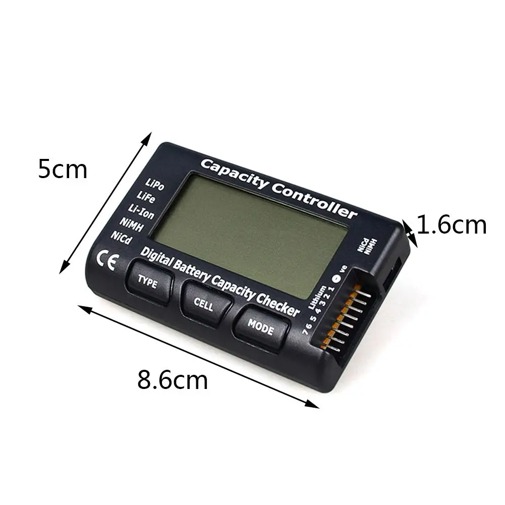 Новая цифровая батарея ёмкость Checker RC CellMeter 7 для LiPo LiF #15|Тестеры аккумуляторов| |