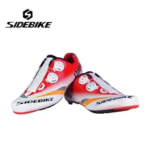 Sidebike Breathable Carbon Athletic Cycling Shoes Bike Bicycle Shoes Racing Road Shoes Zapatillas Zapato Ciclismo