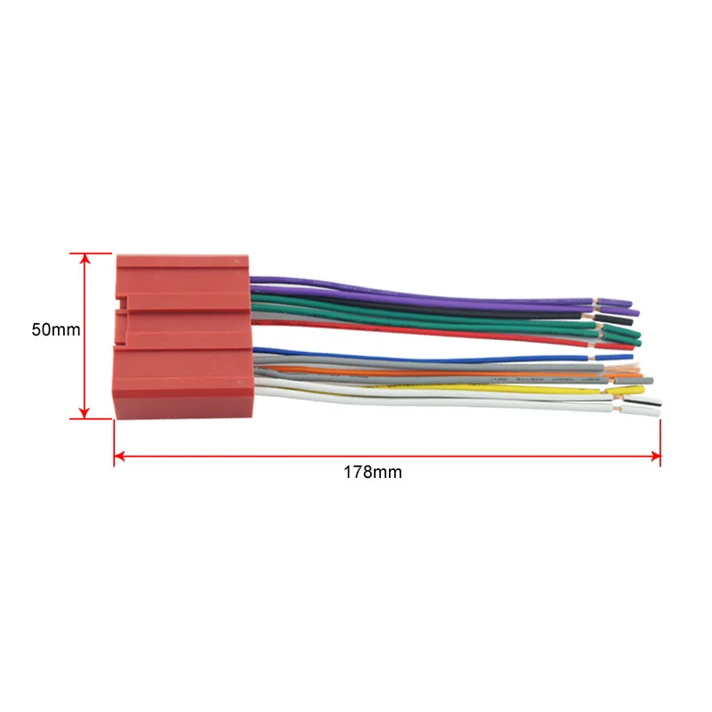 Автомобильный Радио плеер Жгут Проводов адаптер для Mazda 2 3 5 6 626 RX-8 CX-7 CX-9 MPV Miata MX5 дань установка Aftermarket стерео