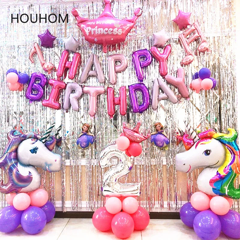 

Unicorn Party Balloon Rubber Bracelet Baby Shower Unicornio Birthday Party Decorations Kids Wedding Decorations Party Supplies