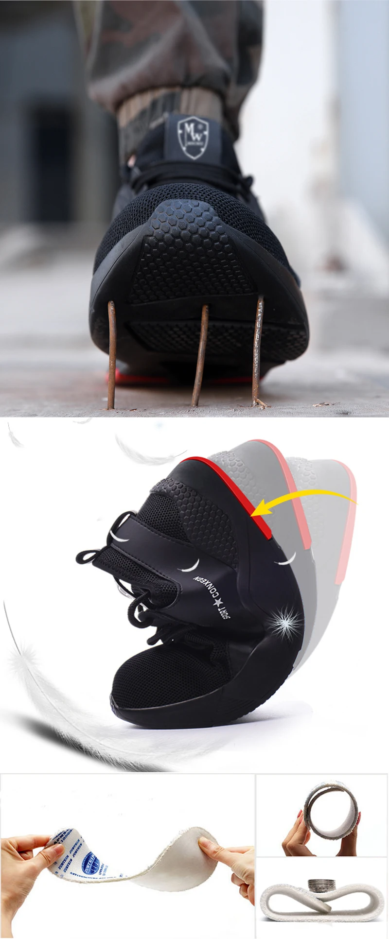 New-exhibition-2019-Men\\\'s-fashion-Safety-Shoes-breathable -light-widened-anti-smashing-Steel-Toe-Work-Boots-Outdoor-Sneaker-36-46 (13)