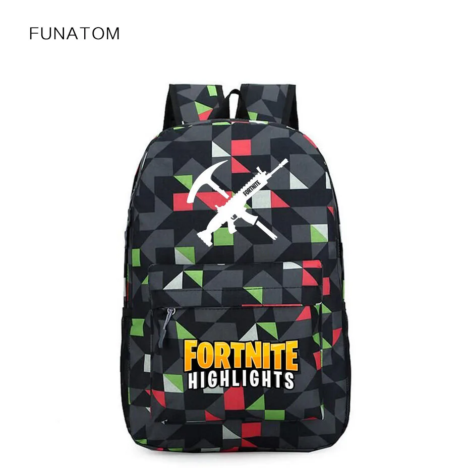 Fortnite Battle Royale backpack student school bag Daily backpack