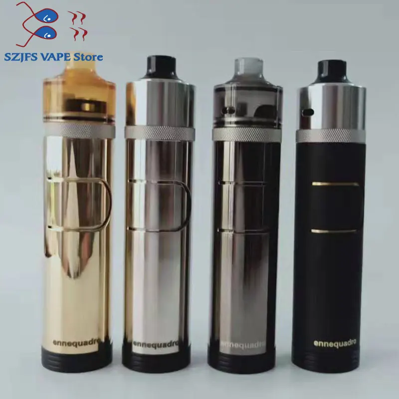 Ennequadro mod kit 18650 батарея испаритель механический vape электронная сигарета комплект