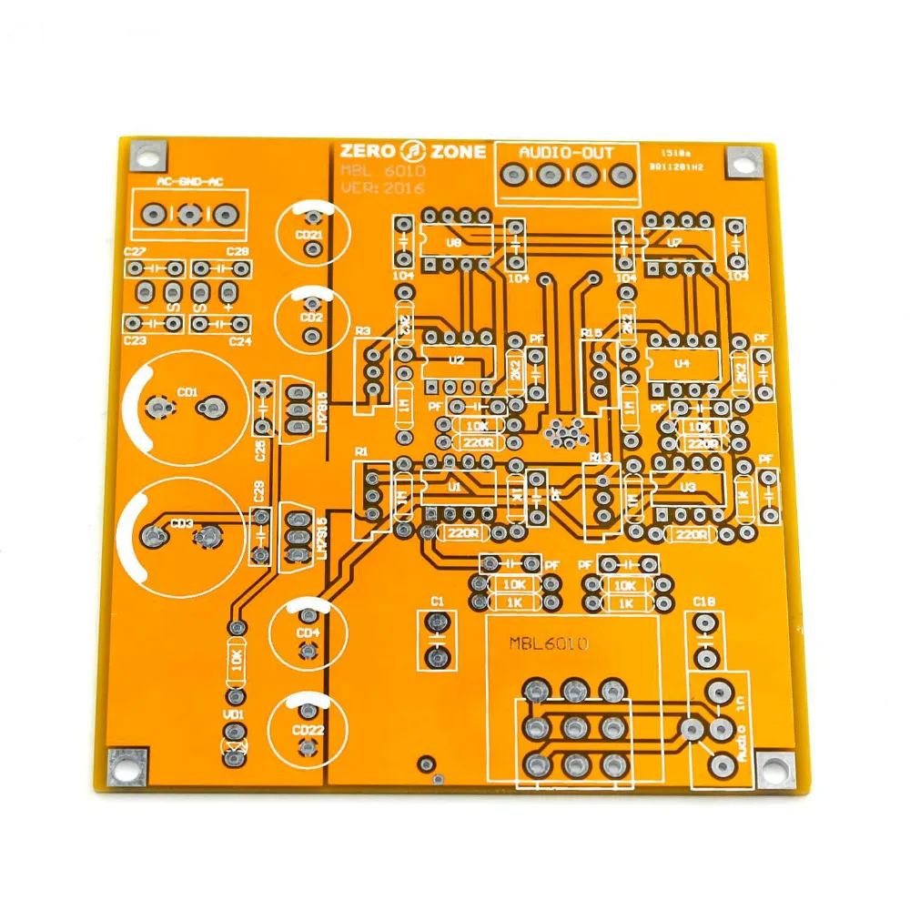 

Free ship 6010 (refer to German MBL6010D) pre amplifier --PCB