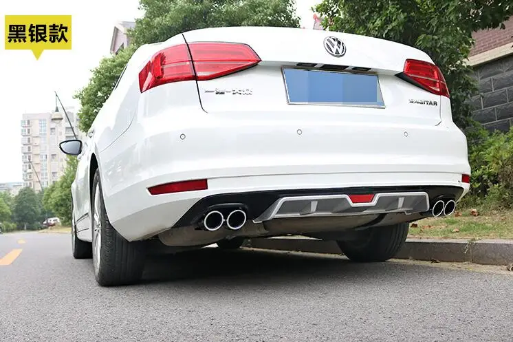 Для Jetta Задний Спойлер ABS задний бампер диффузор защитные бамперы для VW Jetta набор бампер задний спойлер