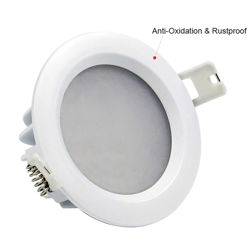 Kaufen [DBF] IP65 Wasserdichte LED Downlight 5 W 7W 9W 12W 15W LED Spot licht für Bad LED Einbau Decke Lampe AC 110V 220V