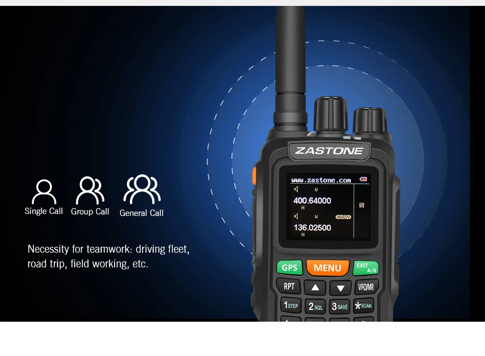 Zastone 889G gps 10 Вт портативная рация 999CH VHF/UHF 3 км-10км мощное двухстороннее радио портативное двухдиапазонное радио приемопередатчик CB радио