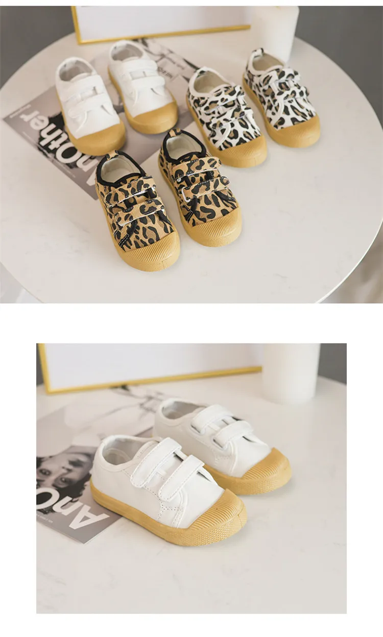 Детская повседневная обувь для мальчиков и девочек; парусиновые кроссовки; детская спортивная обувь для бега с леопардовым принтом; модная дышащая обувь; Лидер продаж