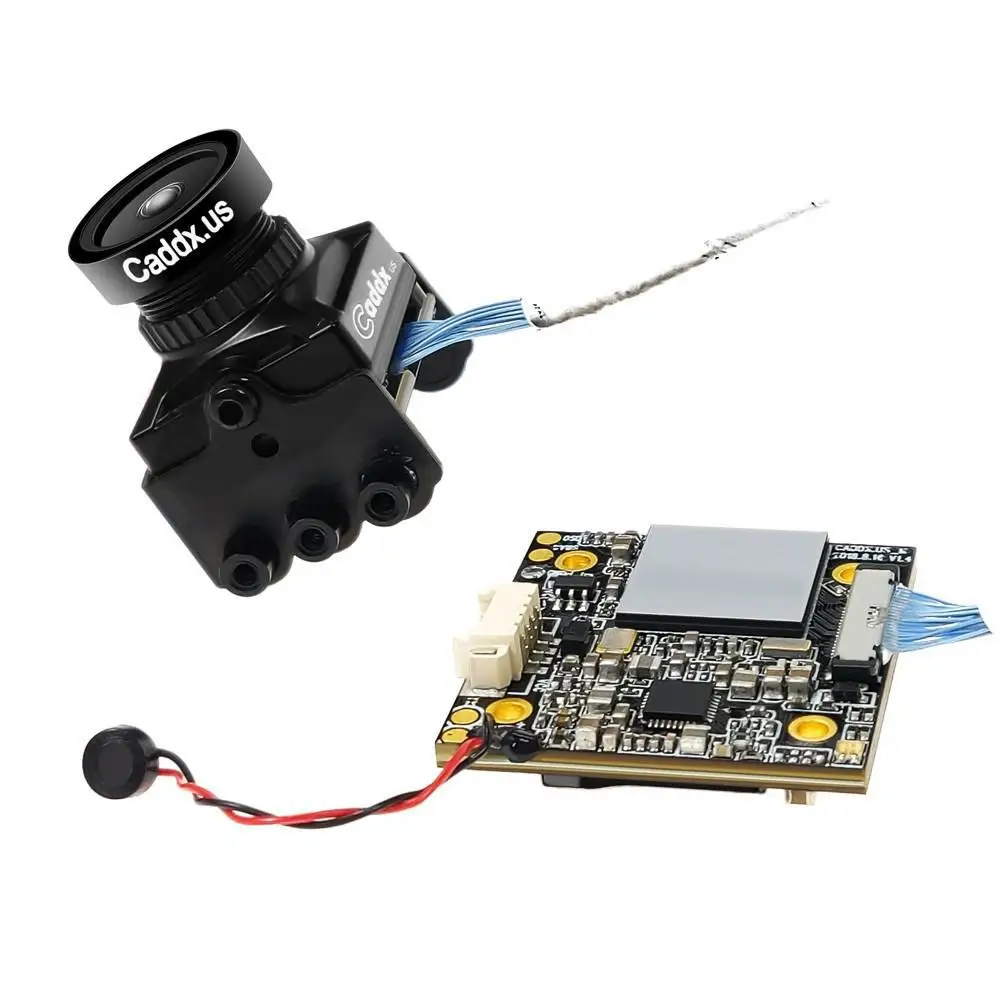  LeadingStar Caddx Turtle V2 1080p 60fps FOV 155 Degree Super WDR Mini HD FPV Camera OSD Mic for RC 
