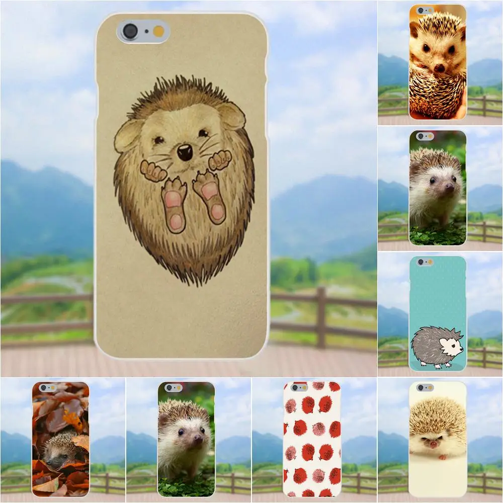 

For Xiaomi Mi3 Mi4 Mi4C Mi4i Mi5 Mi 5S 5X 6 6X 8 SE A1 Max Mix 2 Note 3 4 TPU Fashion Cell Case Cute Animal Hedgehog