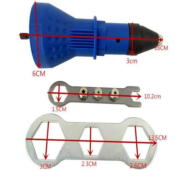 Электрический заклепки Пистолеты тянуть адаптер Электрический тянуть заклепки преобразования адаптер Электрический заклепки, гайки