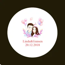 100 шт. пользовательские Стикеры и индивидуальный логотип свадьбы Стикеры s ваш собственный дизайн Стикеры s персонализированные Стикеры s Boda