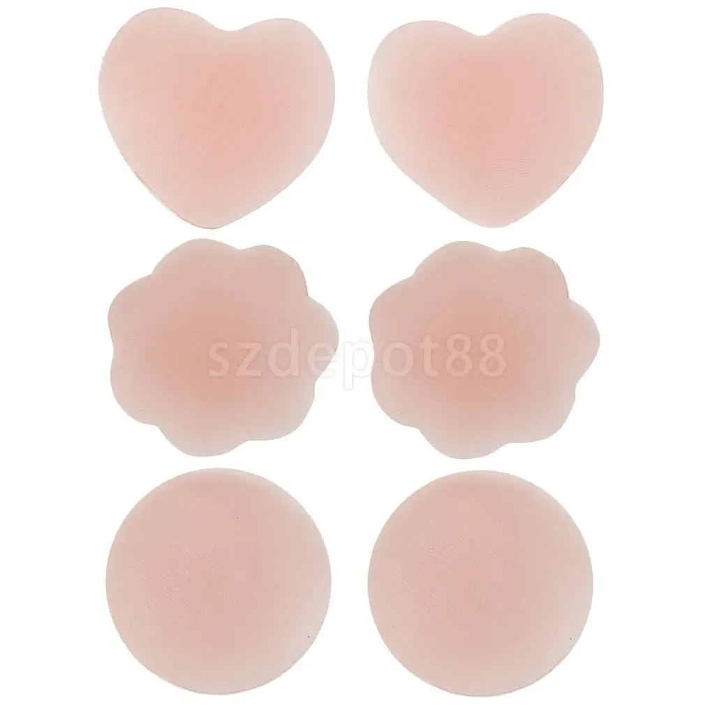 3 пары силиконовые накладки на соски|silicone nipple cover|nipple covernipple pasties |