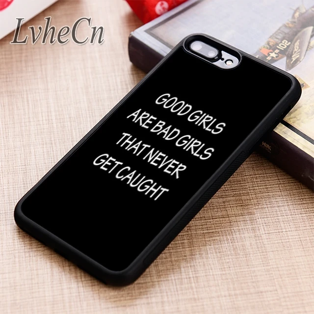 Чехол для телефона LvheCn GOOD GIRLS VS BAD чехол iPhone 5 6 6s 7 8 plus X XR XS max 11 12 Pro Samsung Galaxy S7 S8 S9 S10 |