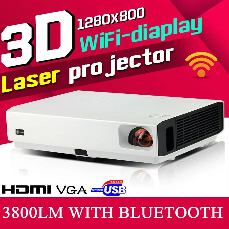 

Brand CRE New 3000Lm Built-in Android 4.4 ,4.0 Bluetooth Smart Wireless Wifi RJ45 Home Theatre HD LED Video 1080P TV 3D Cinema P