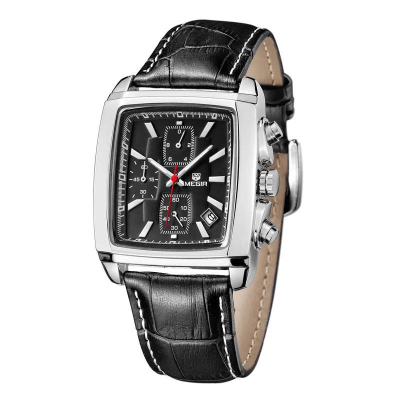 MEGIR Men's Sports Quartz Watch Details