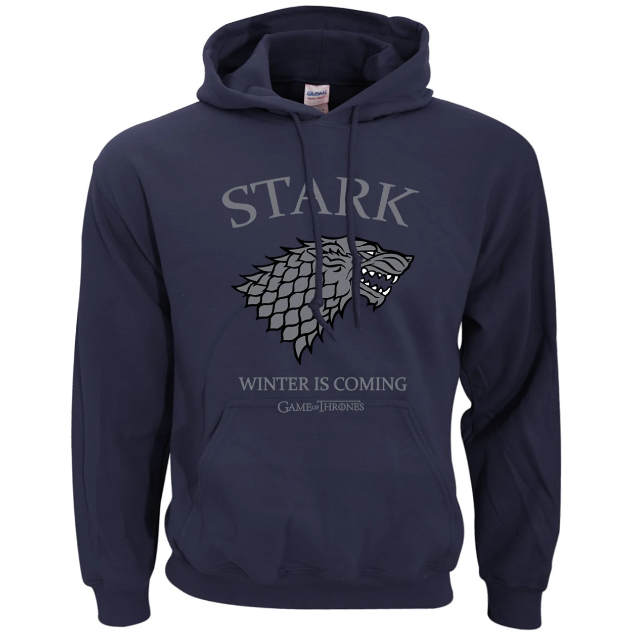 House Stark/зима скоро Игра престолов; мужские толстовки; коллекция года; сезон весна-зима; толстовки с капюшоном; Мужская Флисовая уличная одежда в стиле хип-хоп