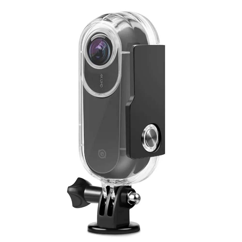 Waterproof Housing Protective Case 40M Underwater Diving Shell For 360 Camera Insta360 One Action Camera protective waterproof housing case