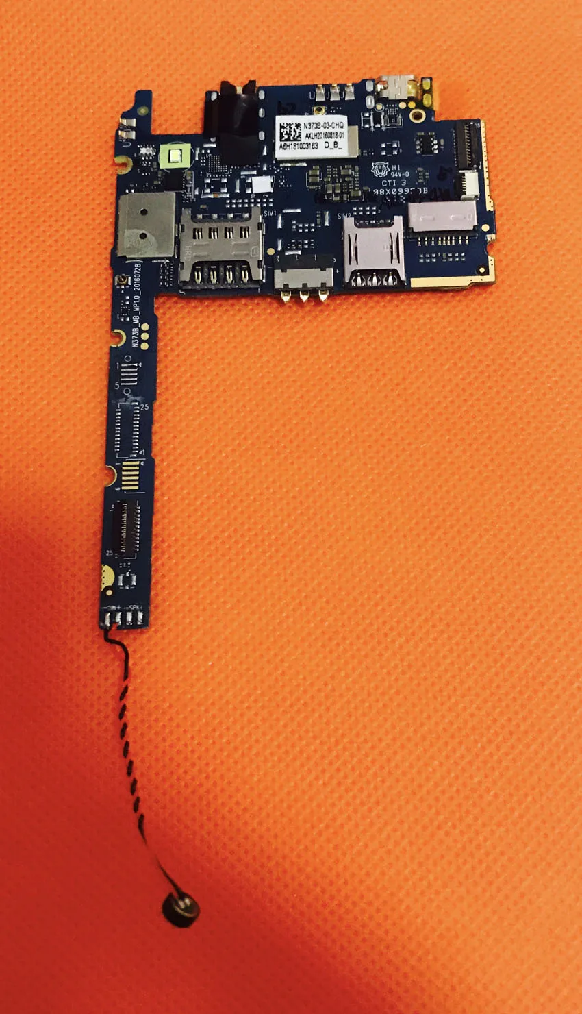 

Used Original motherboard 3G RAM + 16G ROM mainboard for Cubot Manito MTK6737 Quad Core 5.0" HD Free shipping