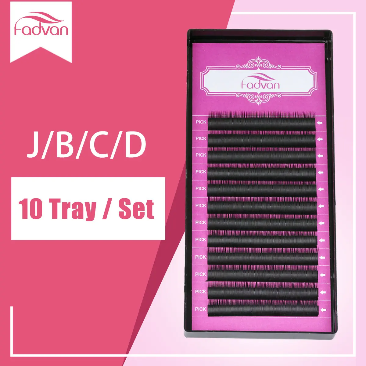 

10 Boxes/Set Eyelashes Extension Lashes 8/10/11/12/13/14/MIX False Eyelashes Long False Natural Eyelashes Silk Eyelashes Tools