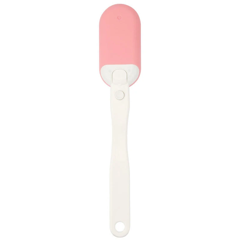 

Waterproof Electric Body And Facial Cleansing Brush, Back Scrubber With Soft Silicone Exfoliating Head And Long Handle For All