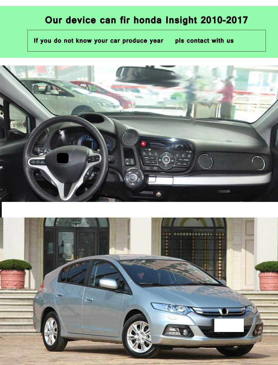 Android 7,1 Fit HONDA Insight 2010-17 автомобильный dvd-плеер с оперативной памятью 2G навигация gps Bluetooth радио головное устройство мультимедийная система 2din