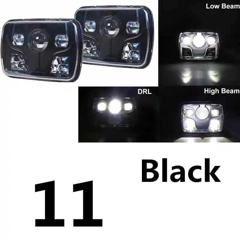 For Jeep Cherokee XJ 1984 to 2001 lamps 5x7  INCH led truck front headlight 6x7Inch square LED headlamp daymaker for jeep XJ.FjpFgF.FFjpg.FFjpg.Fjpg_