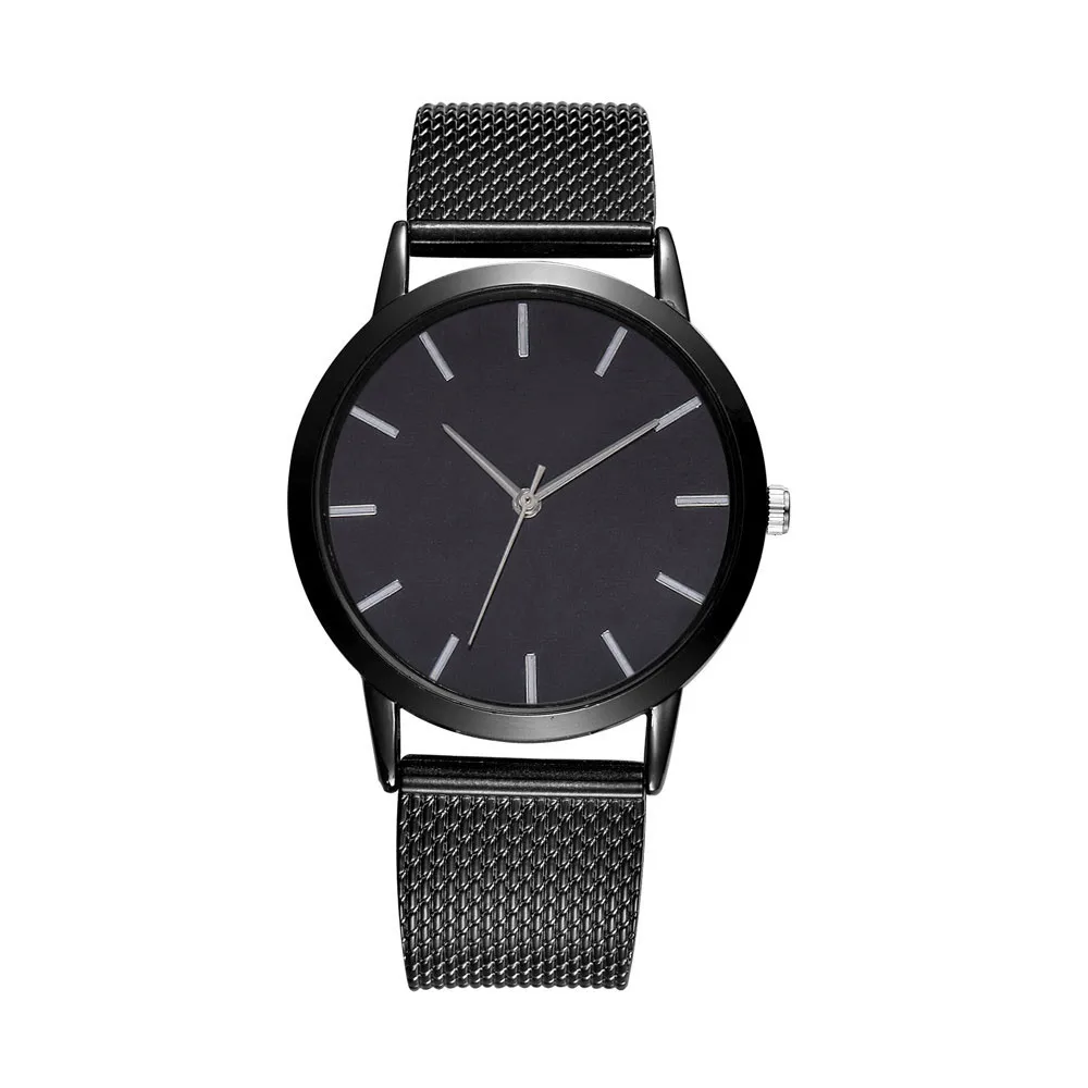 Women Watches Black Women's Casual Quartz Silicone strap Band Watch ...