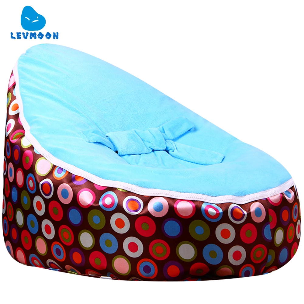 Levmoon Medium Brown Circl Beanbag Bean Bag Chair Kids Bed For Sleeping Portable Folding Child Seat Sofa Zac Without The Filler Levmoon Medium Brown Circl Beanbag Bean Bag Chair Kids Bed For Sleeping Portable Folding Child Seat Sofa Zac Without The Filler
