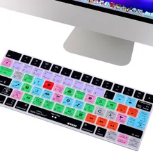 XSKN для Apple Magic Keyboard Logic Pro X ярлык силиконовая клавиатура кожного покрытия, функциональные горячие клавиши Защитная крышка наклейка