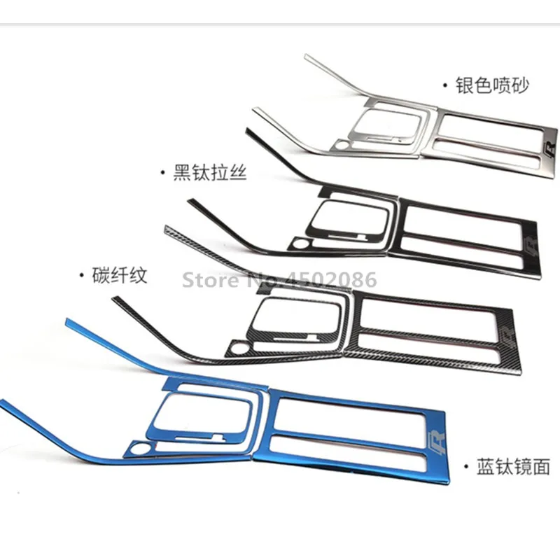 

High-quality stainless steel gearboxes Decorative sticker accessories For Volkswagen Golf 7 7.5rline 2017 2018 Car-styling