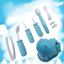 9 шт. Дети ролевые игры стоматологический набор игрушек дети ролевые игры головоломка игрушка