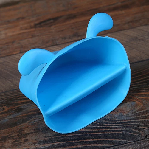Silicone oven mitts kitchen gloves silicone oven gloves cute dog heat-resistant kitchen oven holder BBQ baking silicone mitt glove tool