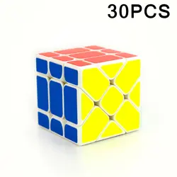 Новое поступление YJ YongJun Интеллектуальный Магический кубик обучения Развивающие игрушки для детей Головоломка Куб Белый 30 шт