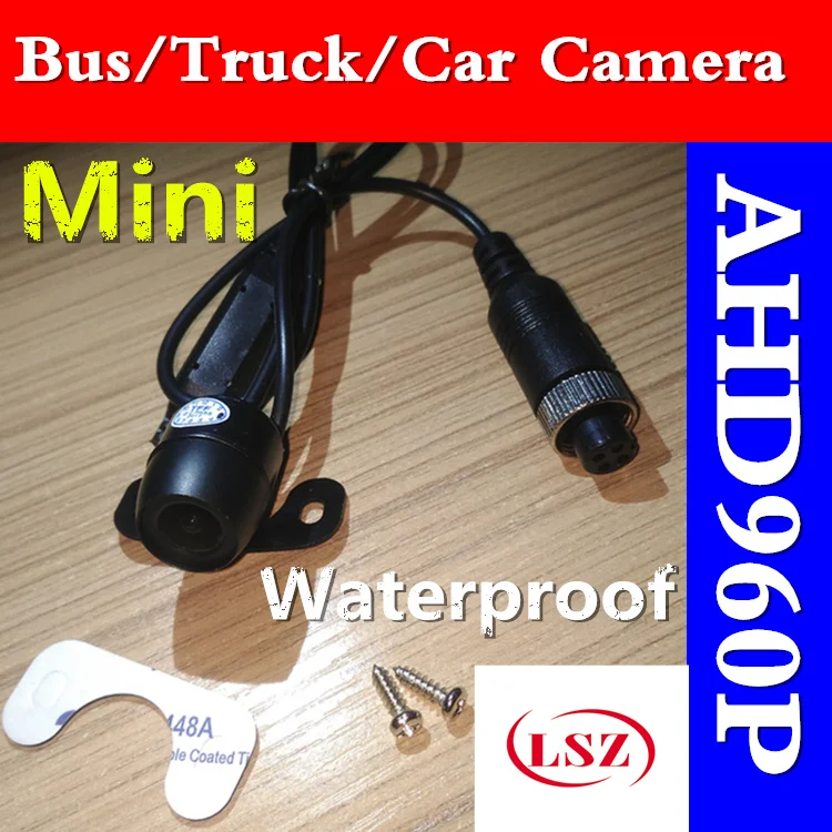 

HD car camera miniature pinhole type with waterproof function 960P one million and three hundred thousand pixels