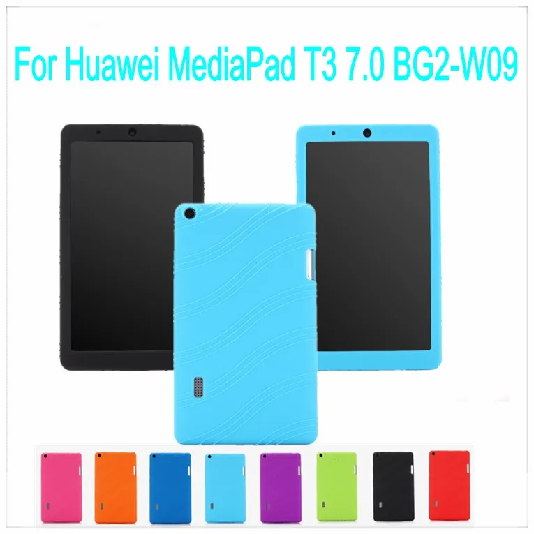 

Ultra Slim Soft Silicone TPU Protective Case Cover For Huawei MediaPad T3 7.0 BG2-W09 7.0 inch Tablet
