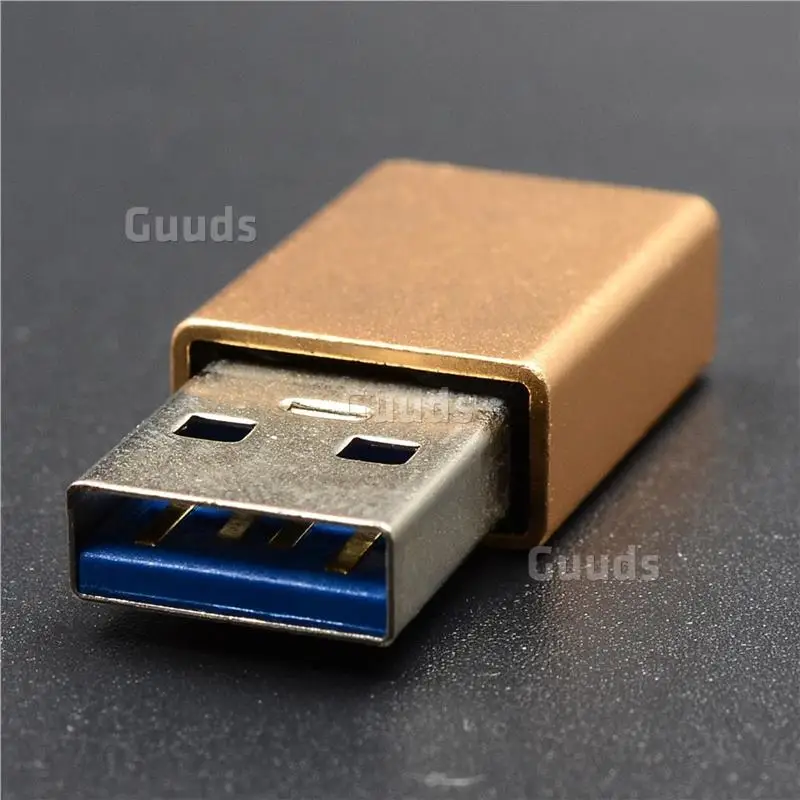 Металлический адаптер type-C с разъемом USB, адаптер USB 3,0 с разъемом type-C