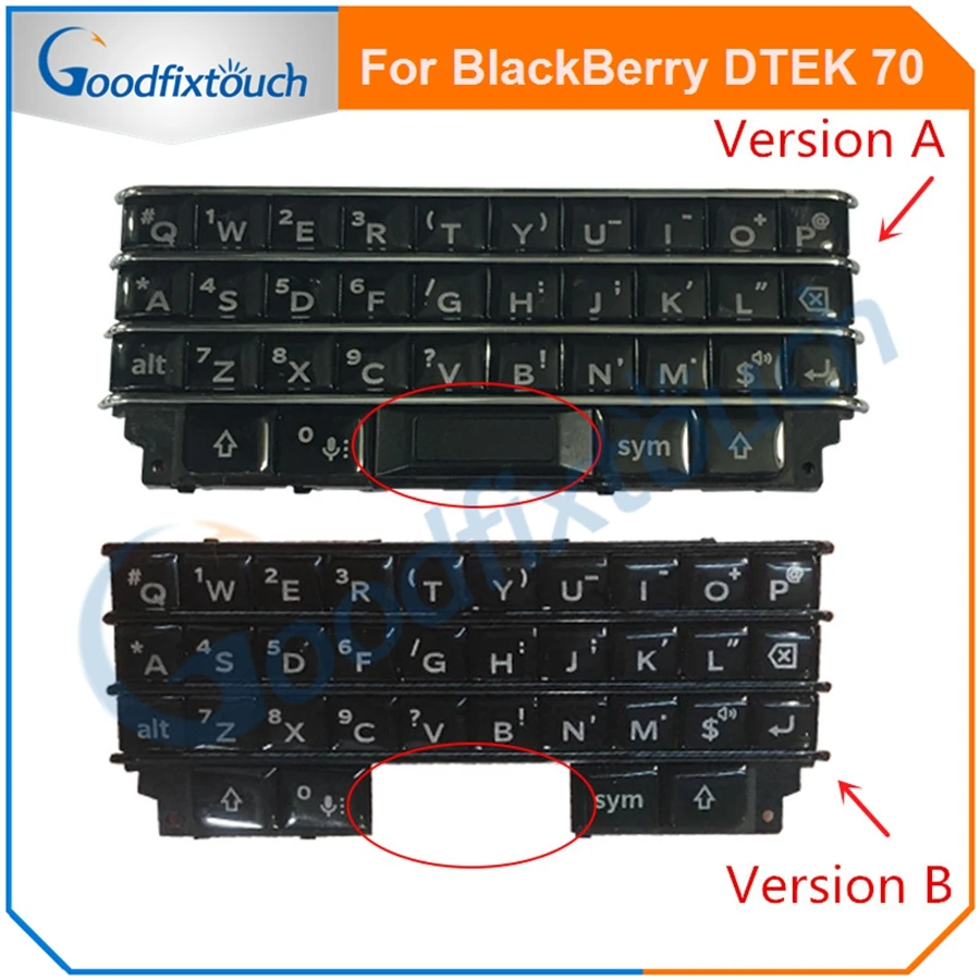 Для BlackBerry DTEK70/Keyone ключ одна Клавиатура Кнопка Flex клавиатура с кабелем для BlackBerry DTEK 70 запасные части