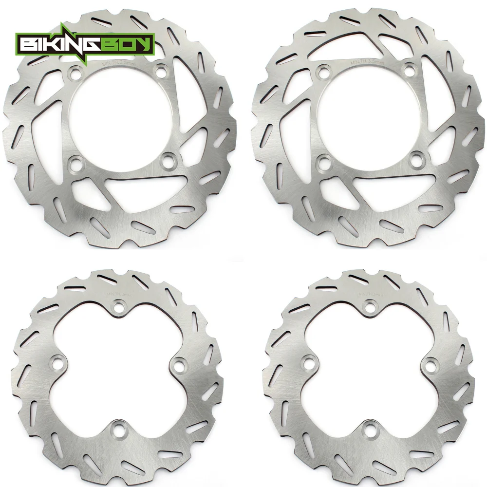 2007-2010 Yamaha 700 Grizzly YFM700 Front Brake Pads /& Sport Brake Rotors
