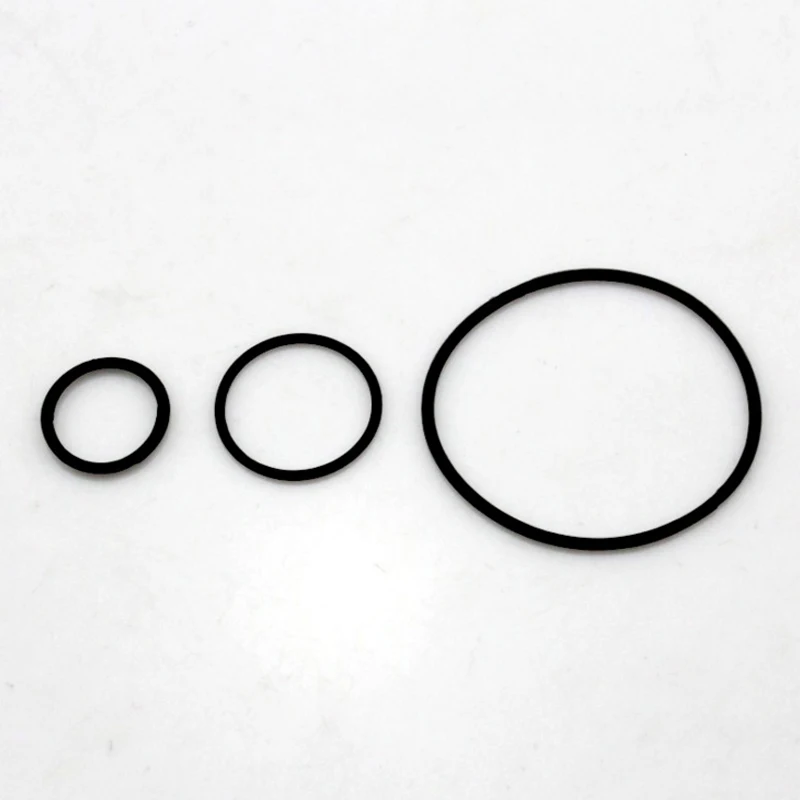 1pc/lot Black Rubber O Ring Gasket 3 Sizes Rubber Washer Auto Air