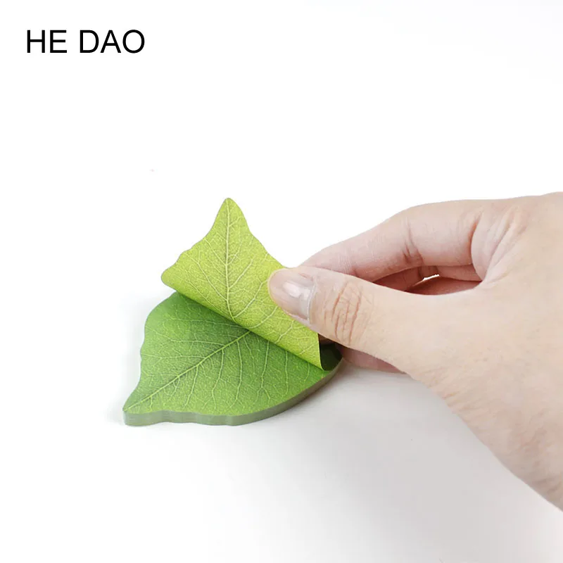 

Cute Leaf Memo Pad Sticky Note Diy Kawaii Paper Sticker Pads Korean Stationery
