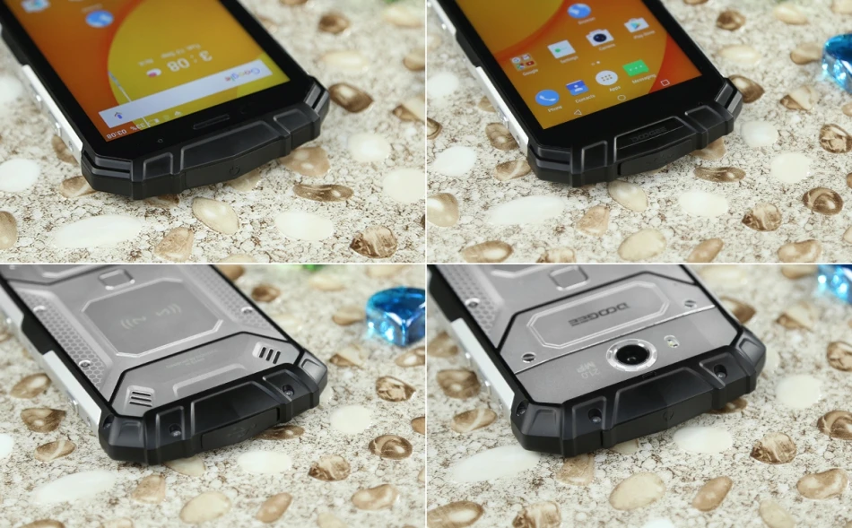 Doogee S60 Lite смартфон IP68 Водонепроницаемый 5580 мАч 12 В/2 а Беспроводная зарядка 5," FHD 4 Гб+ 32 ГБ ГЛОНАСС NFC Touch ID 4G Lte