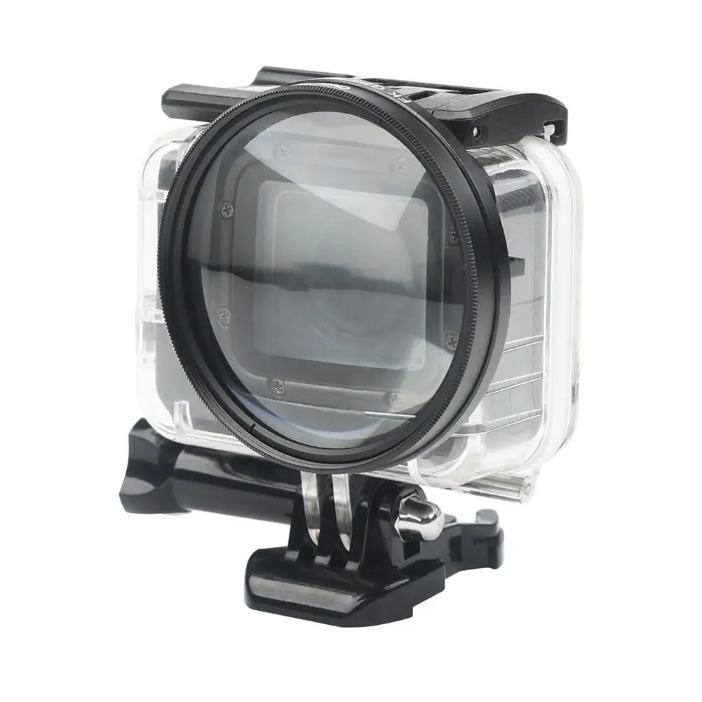 

new 58mm Macro 10x Magnify Close Up Lens for Gopro Hero 7 6 5 Black Waterproof Case