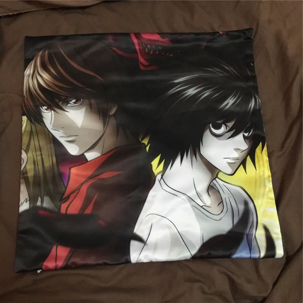 Death Note Аниме Манга Двусторонняя Подушка Чехол s обнимая для подушки Otaku косплей