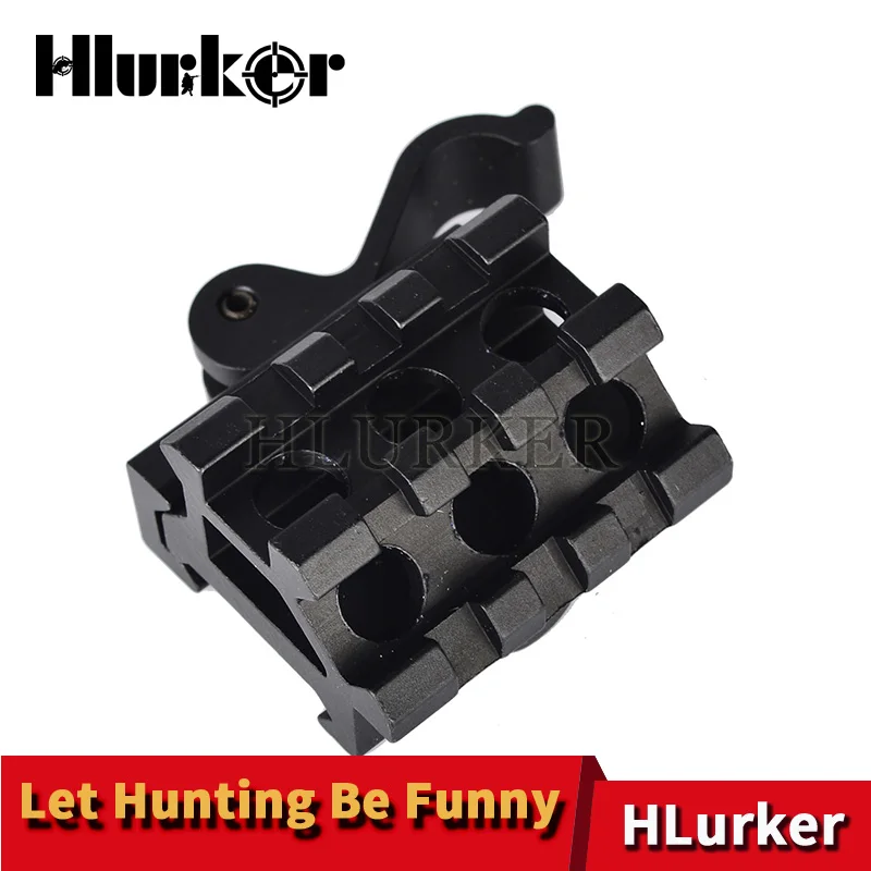 Hlurker AR15 M4 M16Tactical QD красный точечный офсетный Пикатинни виверный рельс крепление