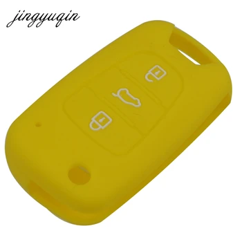 Keyforkess 50pcs custodia protettiva per chiave in Silicone per Kia K2 K5 Sportage R Forte CERATO Hyundai i20 i30 i35 iX20 iX35 Solaris Verna - Jingyuqin 50pcs custodia protettiva per chiave in Silicone per Kia K2 K5 Sportage R Forte
