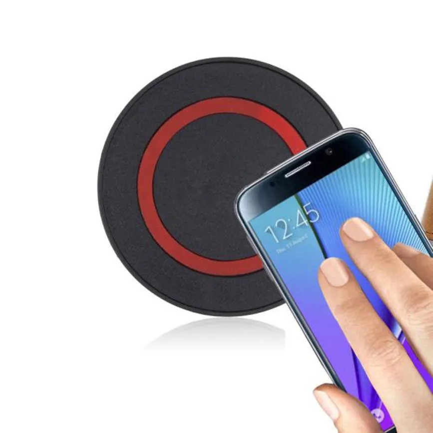

Portable Qi Wireless Power Charger Charging Pad Standard For Samsung Galaxy S8/S8 Plus for Samsung Galaxy S7/S7 Edge #LR1