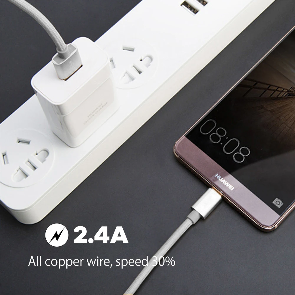 E T 2.4A usb type C кабель для быстрой зарядки type-C для Xiaomi mi9 красный зарядный провод для мобильного телефона USB C кабель для samsung S9 S8mi кабель