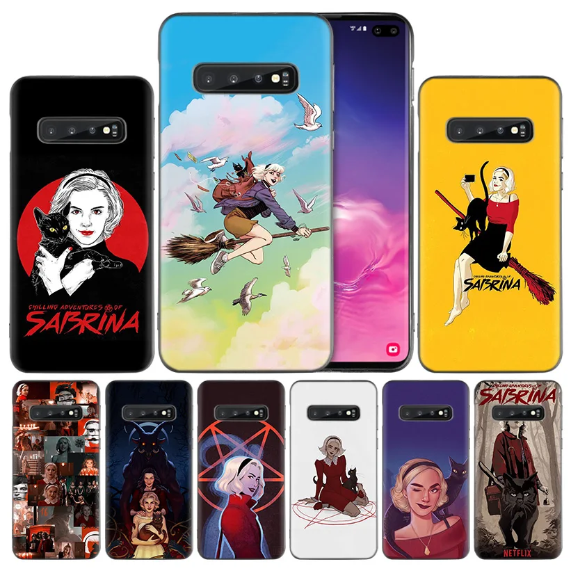 

Chilling Adventures of Sabrina Black Silicone Case Cover for Samsung Galaxy S10 S10e 5G S9 S8 S7 S6 Edge J8 J6 J5 J4 Plus 2018