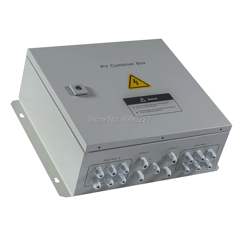 

8 String 80A PV solar input array Photovoltaic Array Solar PV Combiner Box PV solar output for off grid solar generator system